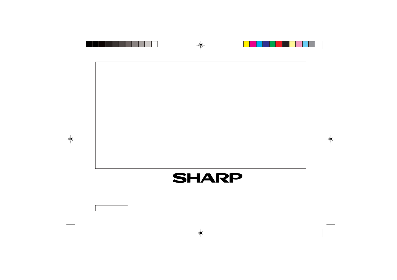 Sharp MD-MT888H User Manual | Page 64 / 64