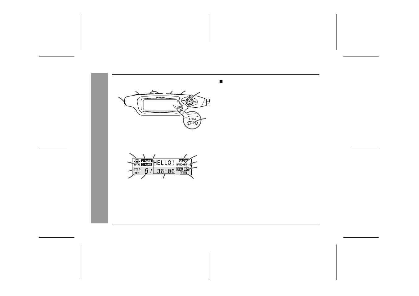 Sharp MD-MT888H User Manual | Page 8 / 64