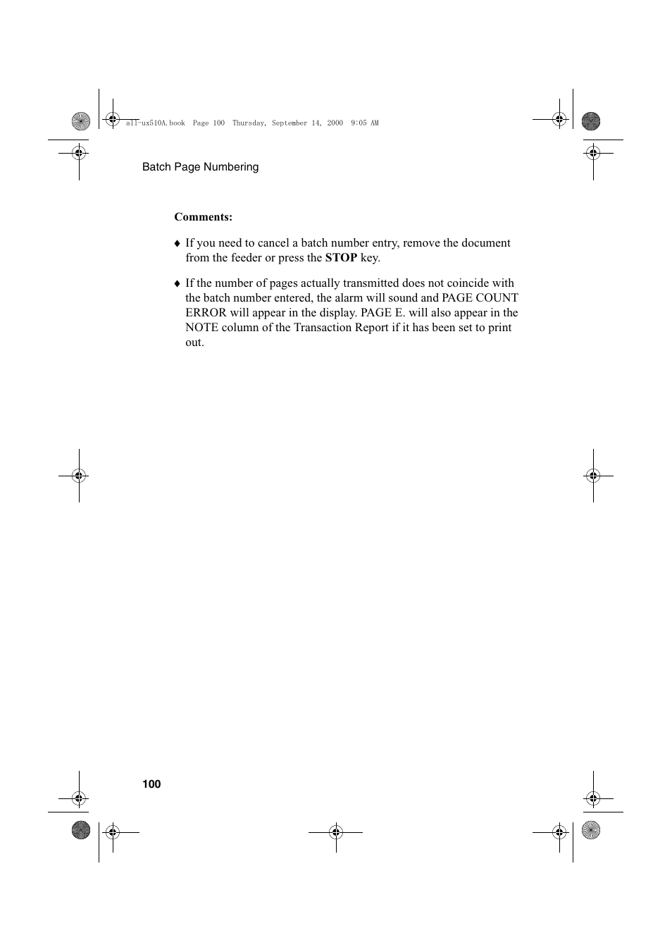 Sharp FO-1470 User Manual | Page 102 / 150