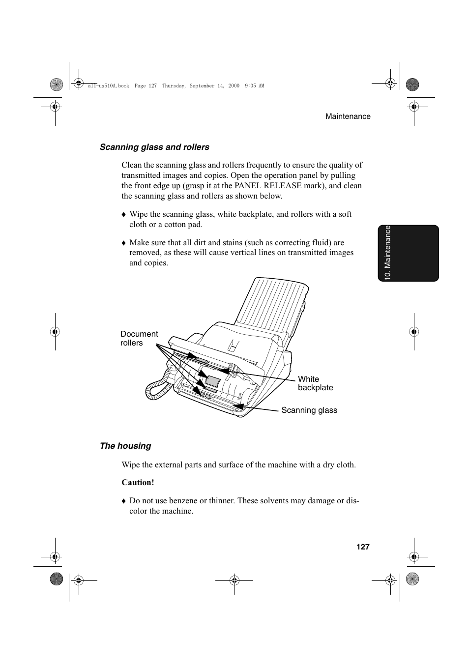 Sharp FO-1470 User Manual | Page 129 / 150