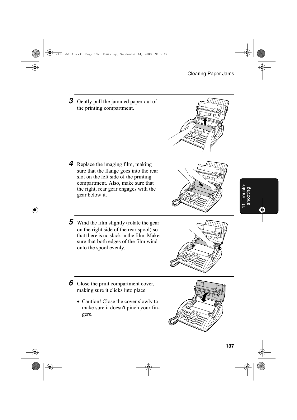 Sharp FO-1470 User Manual | Page 139 / 150