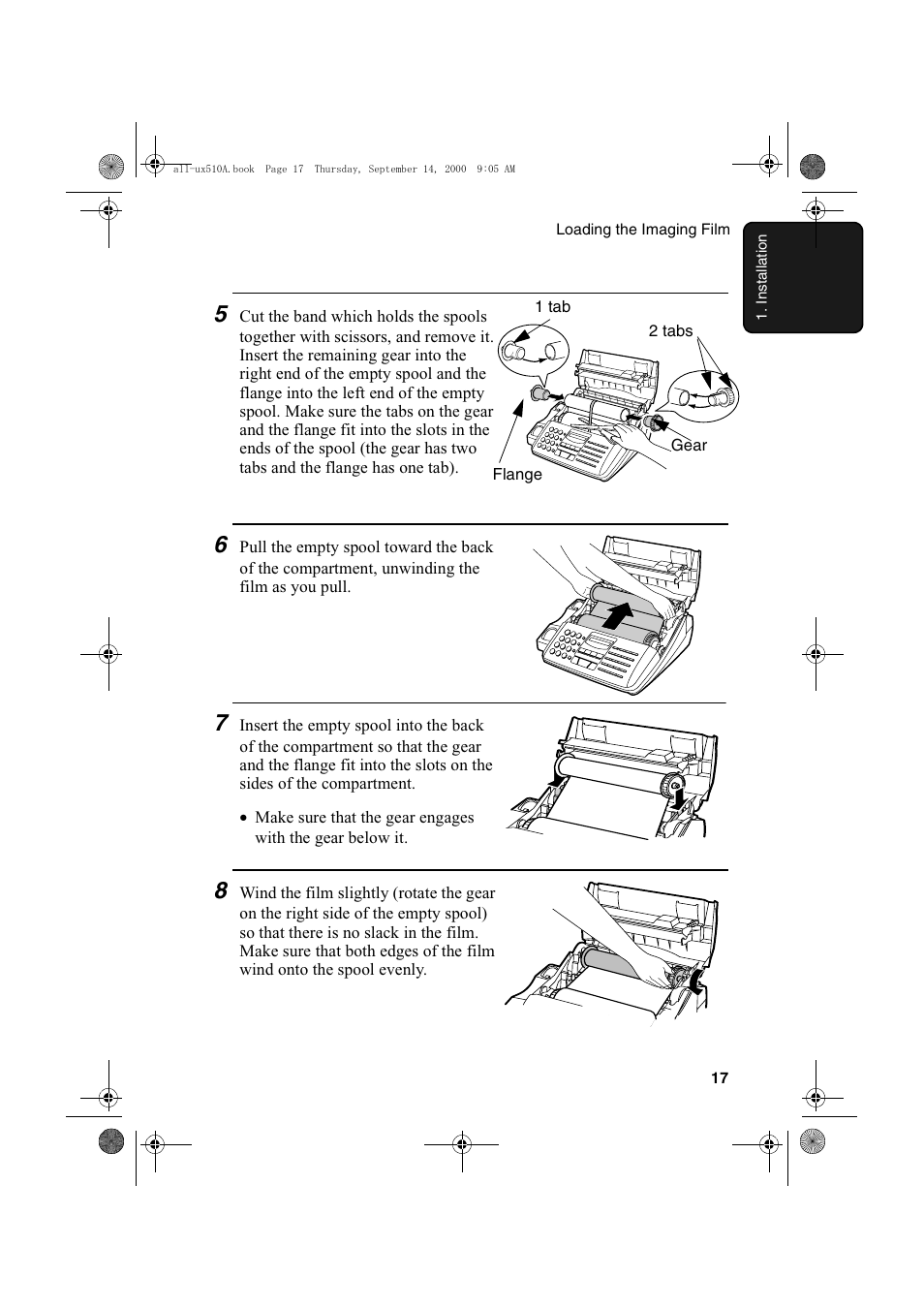 Sharp FO-1470 User Manual | Page 19 / 150