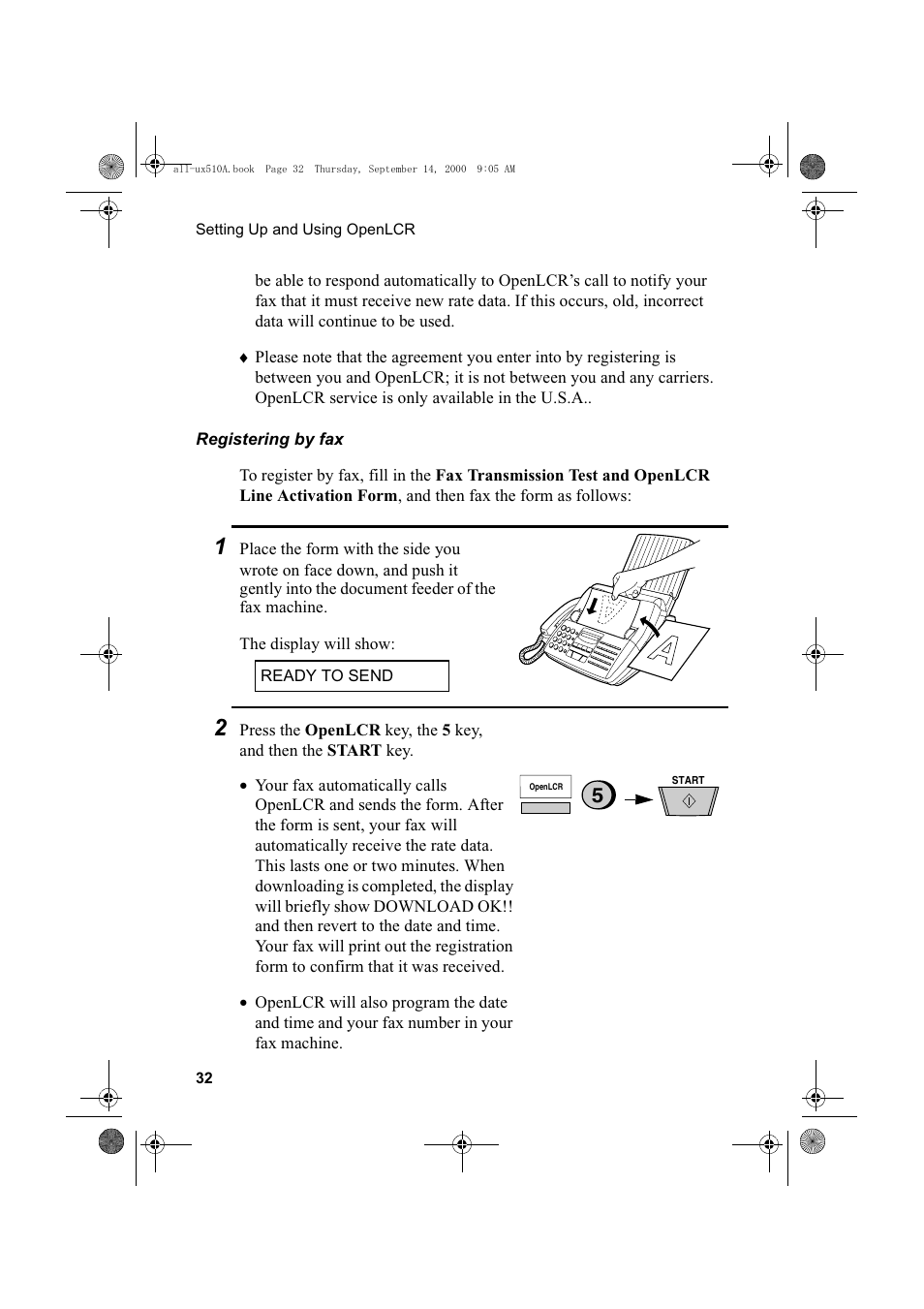 Sharp FO-1470 User Manual | Page 34 / 150