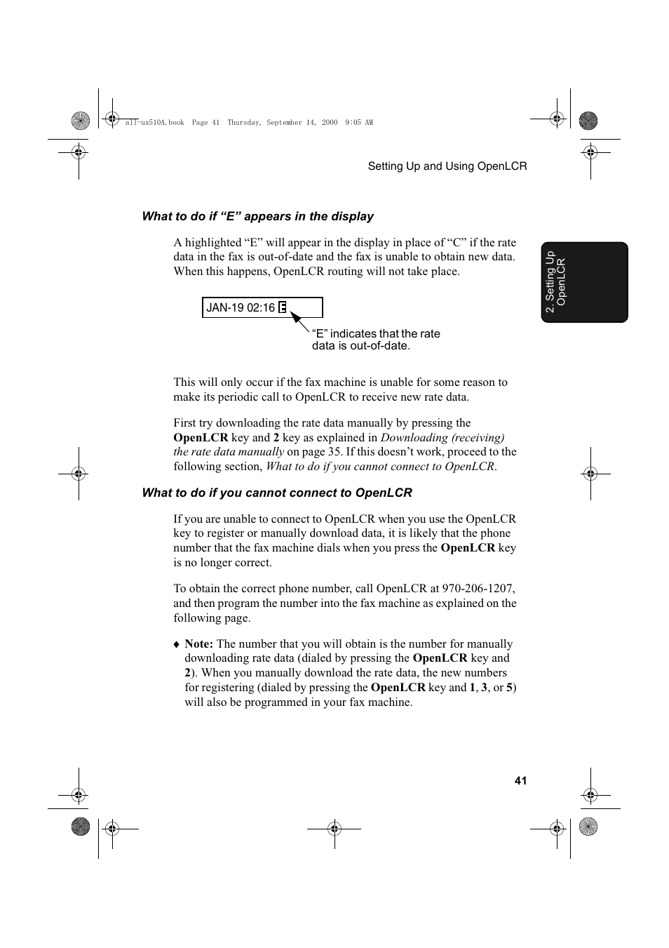 Sharp FO-1470 User Manual | Page 43 / 150