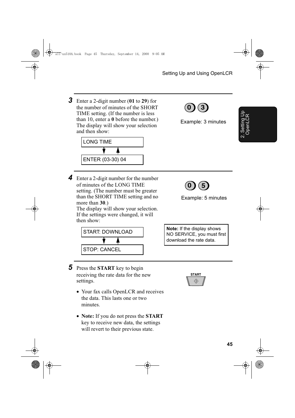 Sharp FO-1470 User Manual | Page 47 / 150