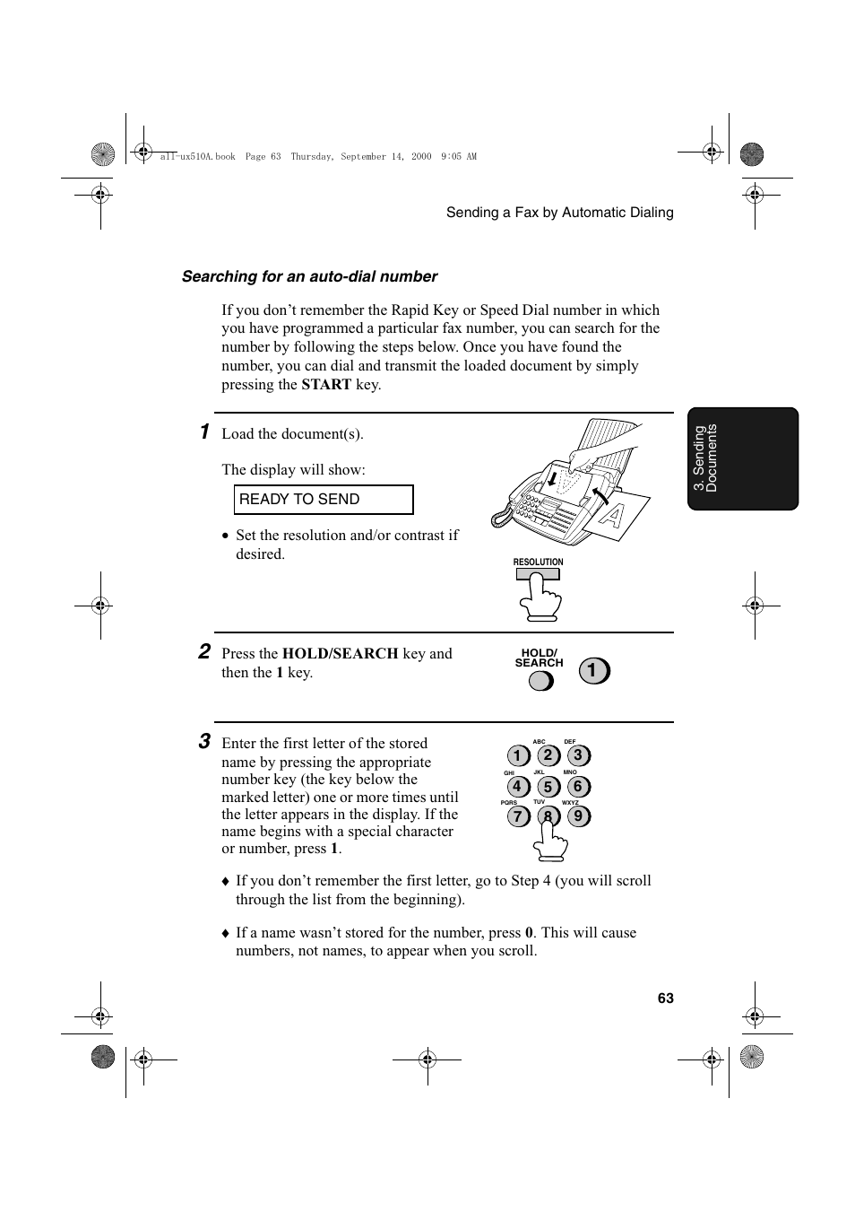 Sharp FO-1470 User Manual | Page 65 / 150