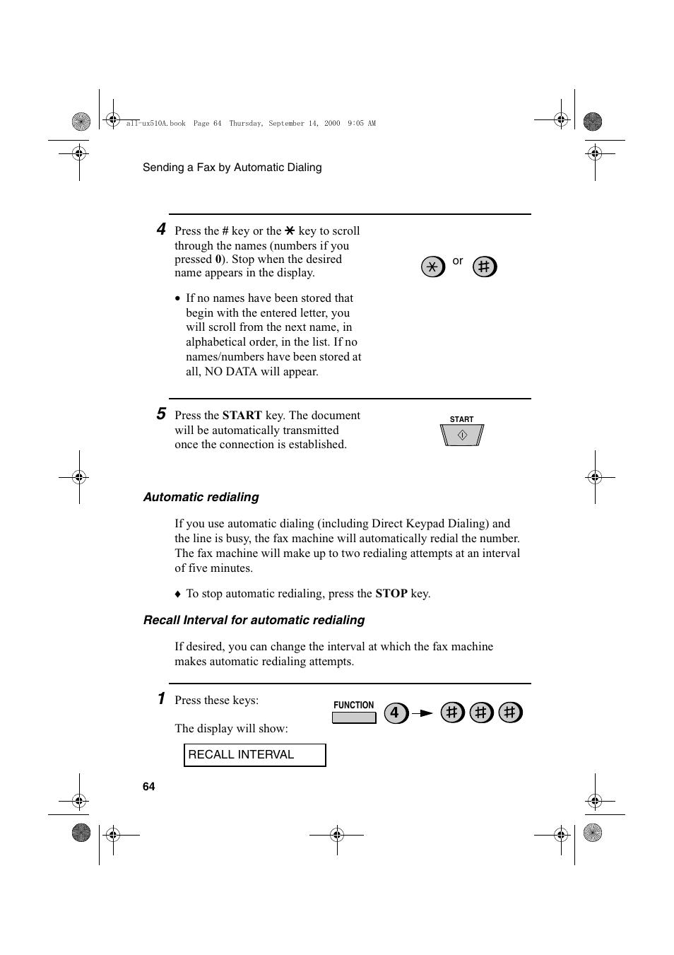 Sharp FO-1470 User Manual | Page 66 / 150