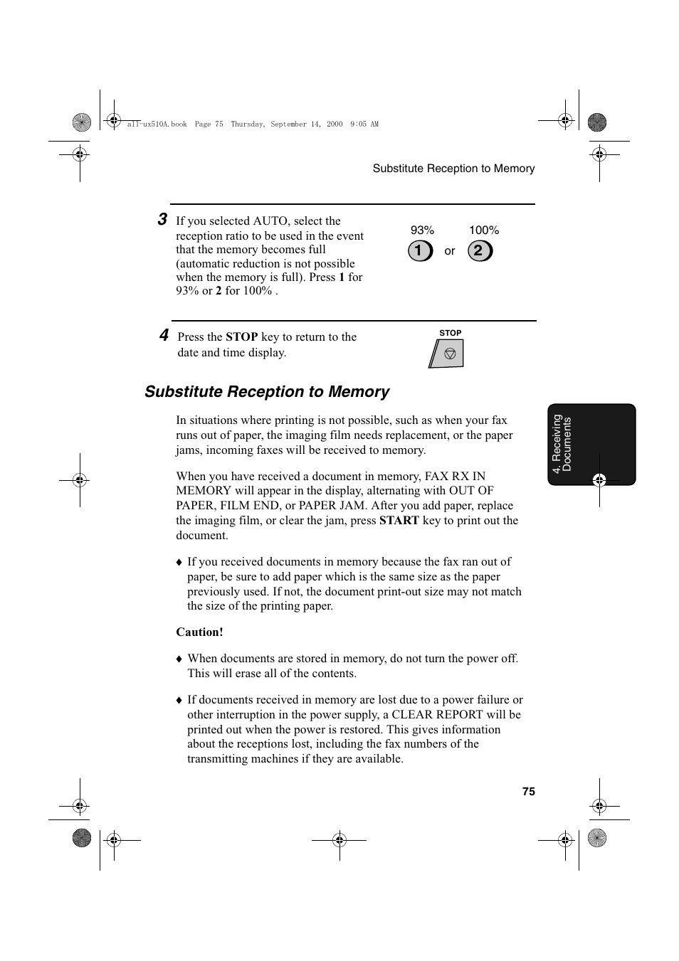 Sharp FO-1470 User Manual | Page 77 / 150