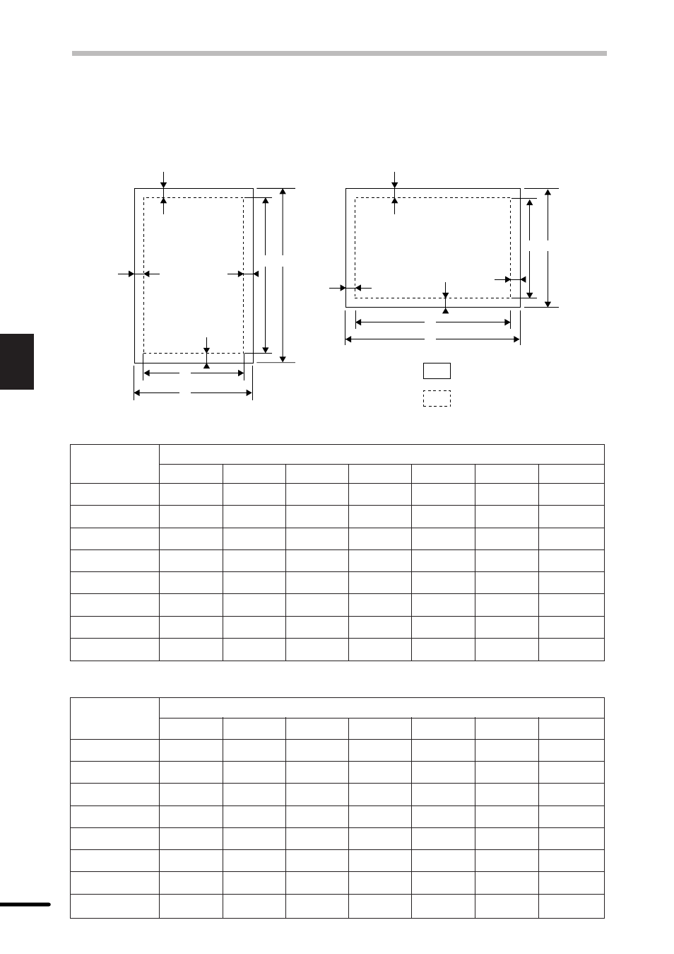 Print area | Sharp AL-840 User Manual | Page 28 / 31