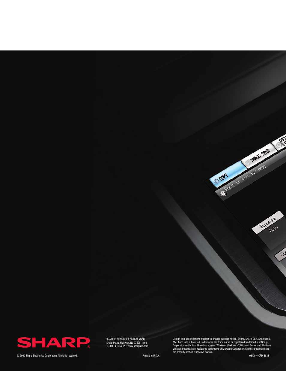Sharp MX-B401 User Manual | Page 12 / 12