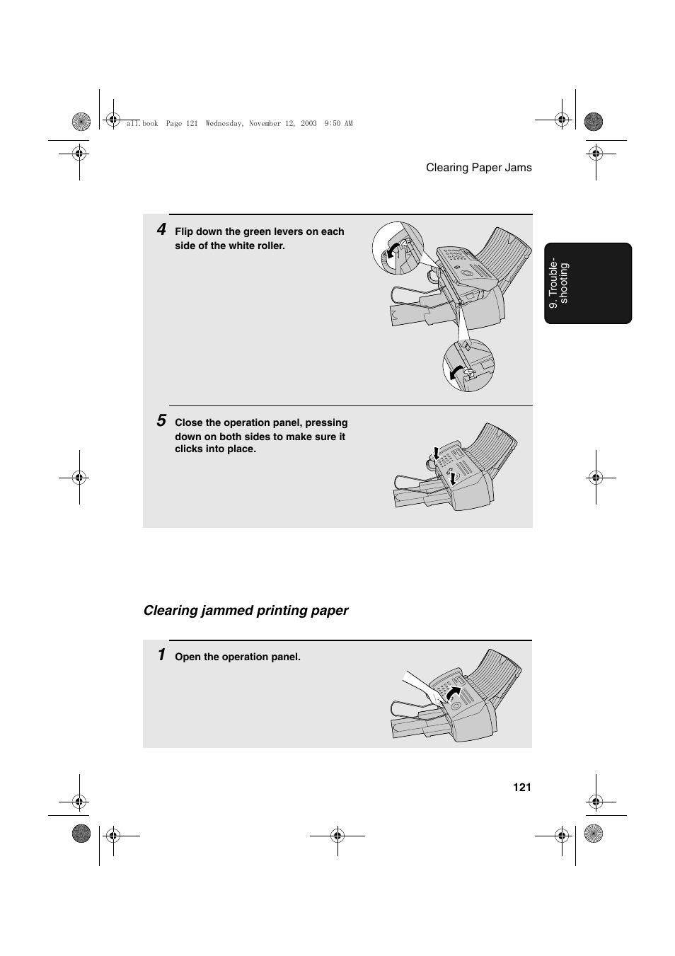 Sharp UX-A1000 User Manual | Page 123 / 136