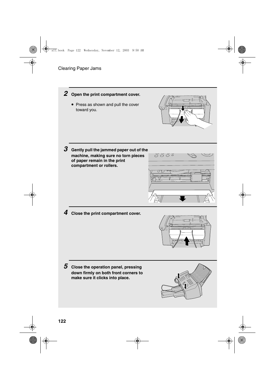 Sharp UX-A1000 User Manual | Page 124 / 136