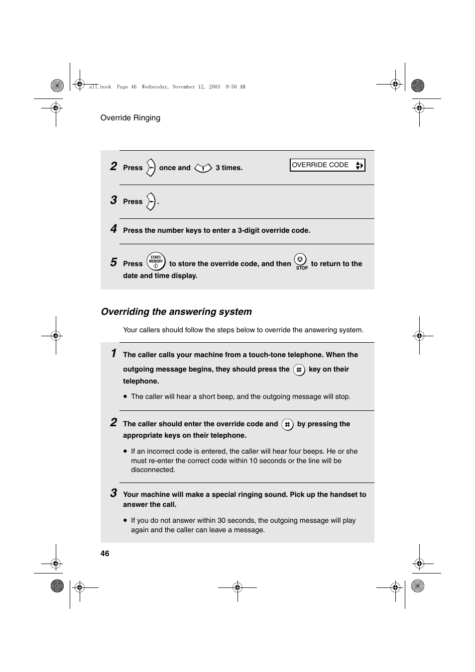 Sharp UX-A1000 User Manual | Page 48 / 136