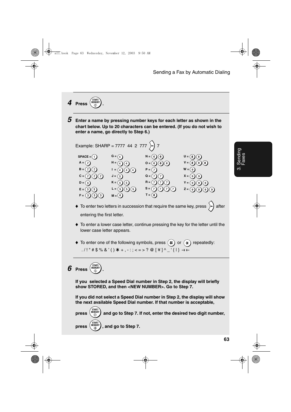 Sharp UX-A1000 User Manual | Page 65 / 136