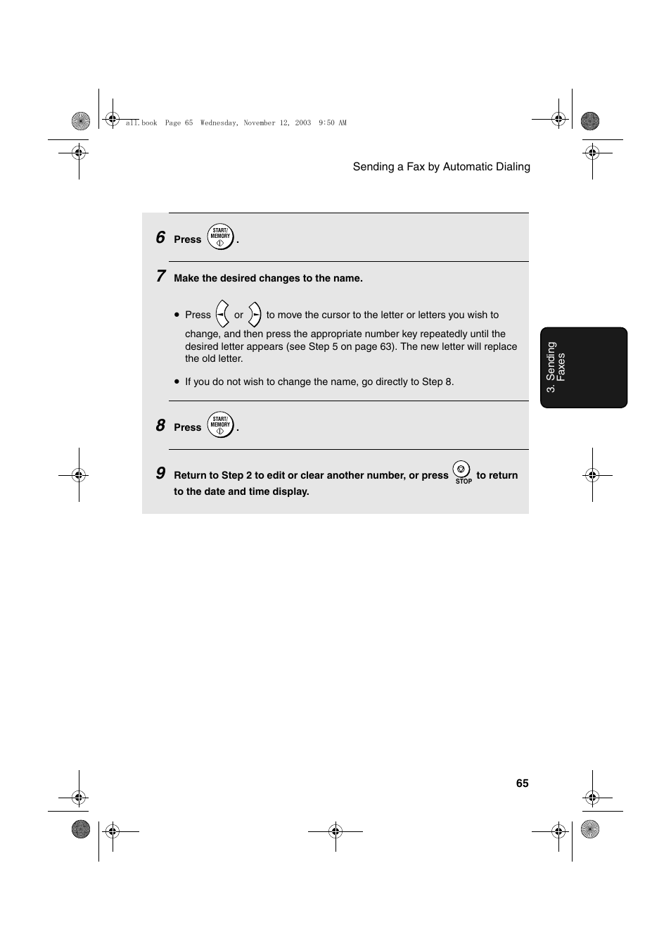 Sharp UX-A1000 User Manual | Page 67 / 136
