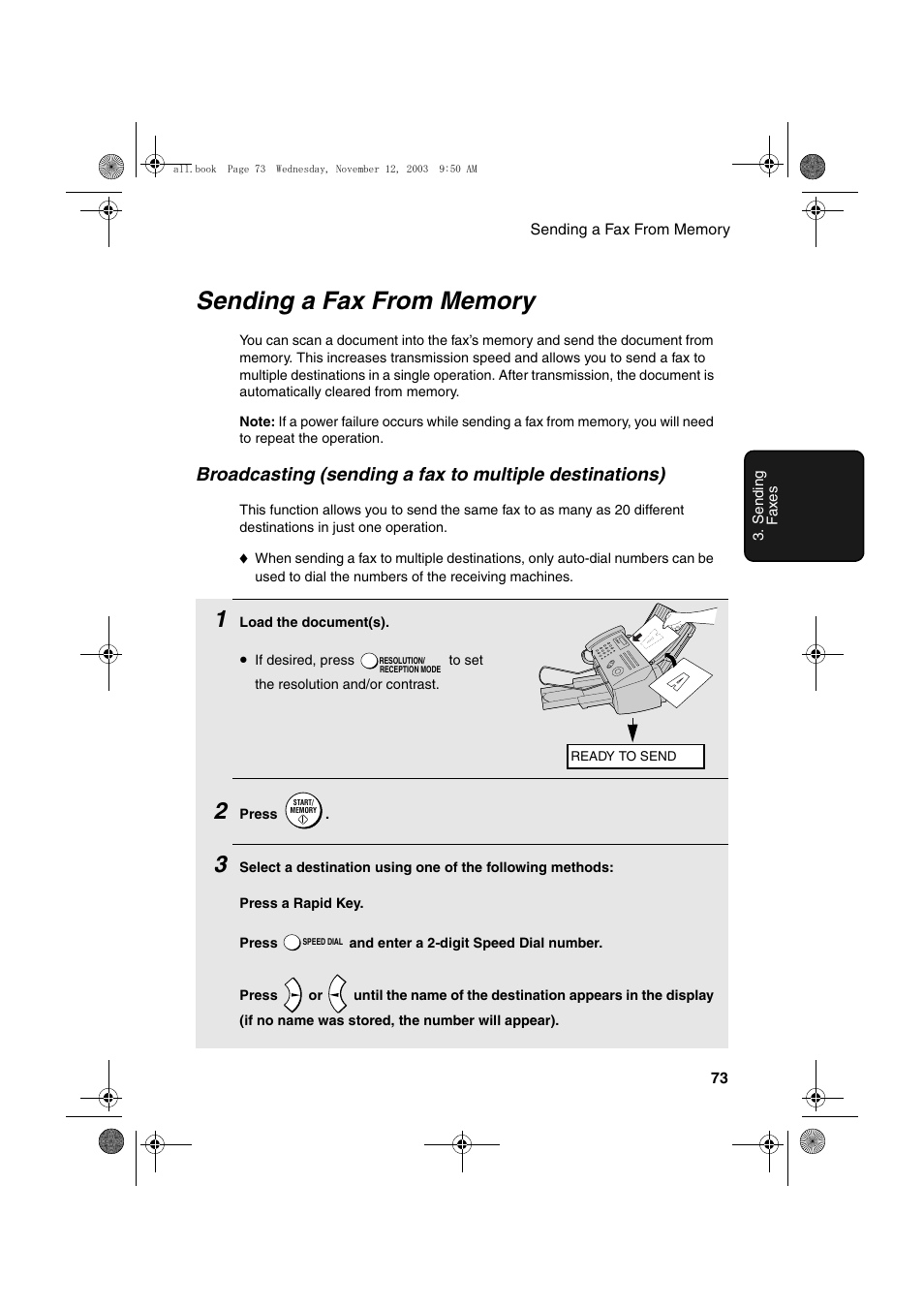 Sharp UX-A1000 User Manual | Page 75 / 136