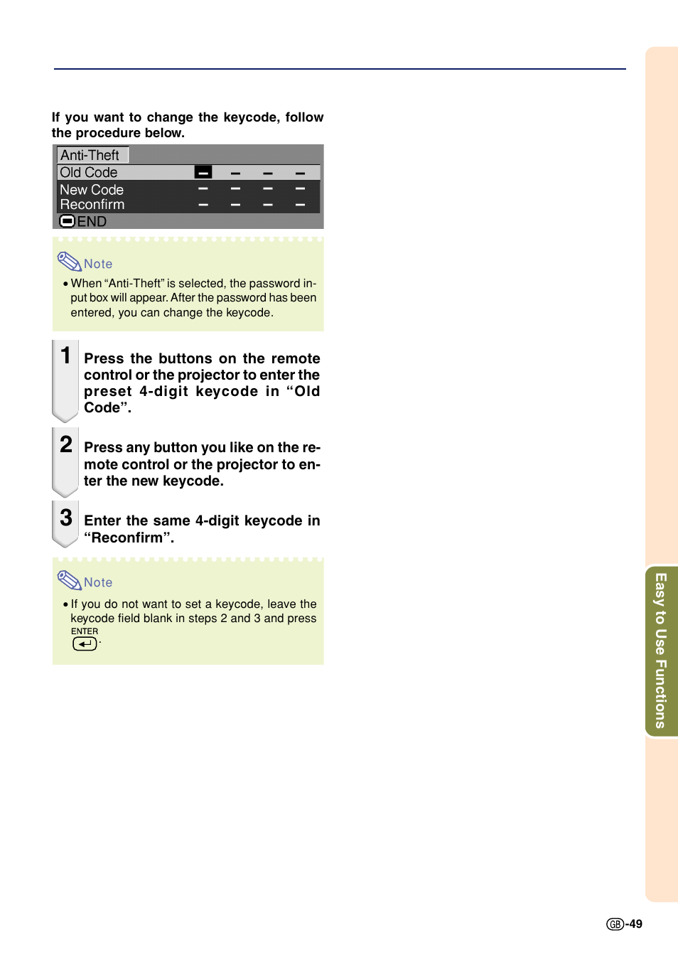 Sharp Notevision PG-A10X User Manual | Page 53 / 74