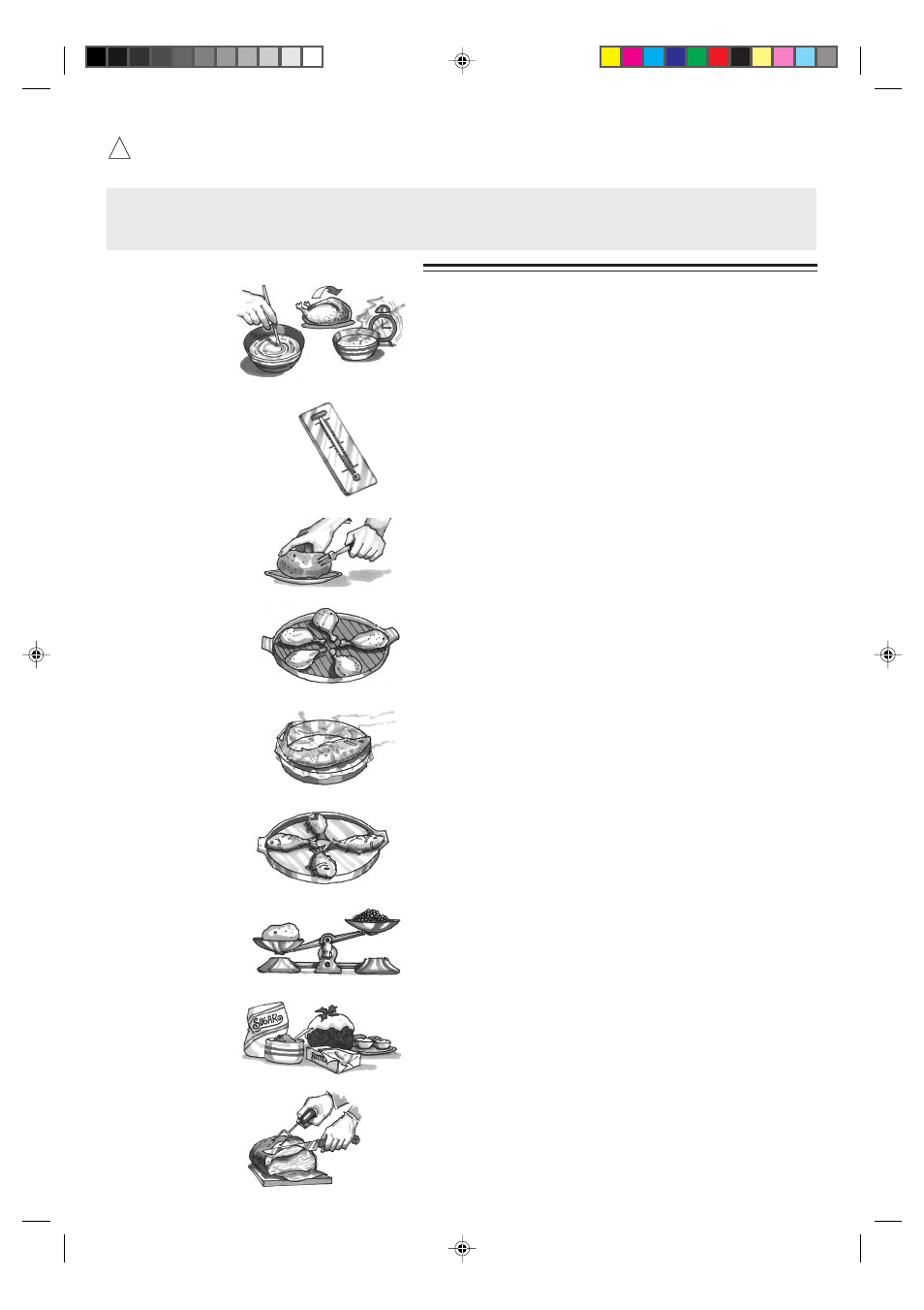Food handling & preparation | Sharp R-21AT User Manual | Page 20 / 36
