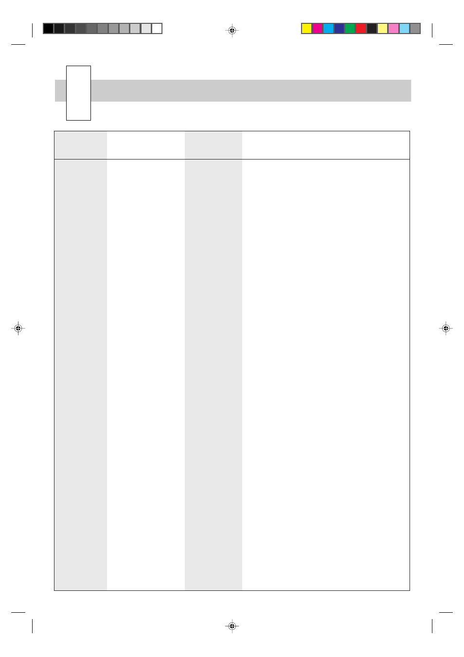 Efrosting chart | Sharp R-21AT User Manual | Page 23 / 36