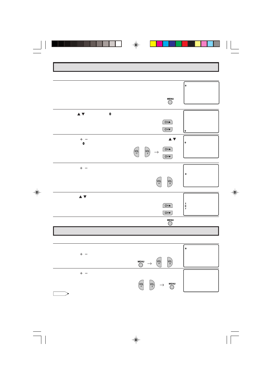 Sleep timer, Language | Sharp 27C241 User Manual | Page 10 / 45