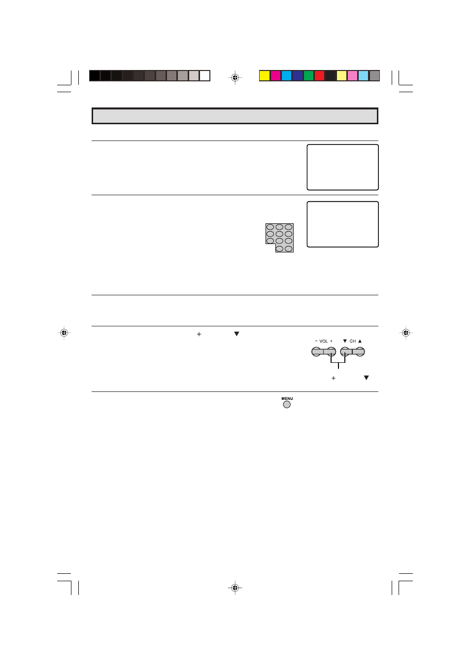 Parent control (v-chip operation) (continued) | Sharp 27C241 User Manual | Page 21 / 45