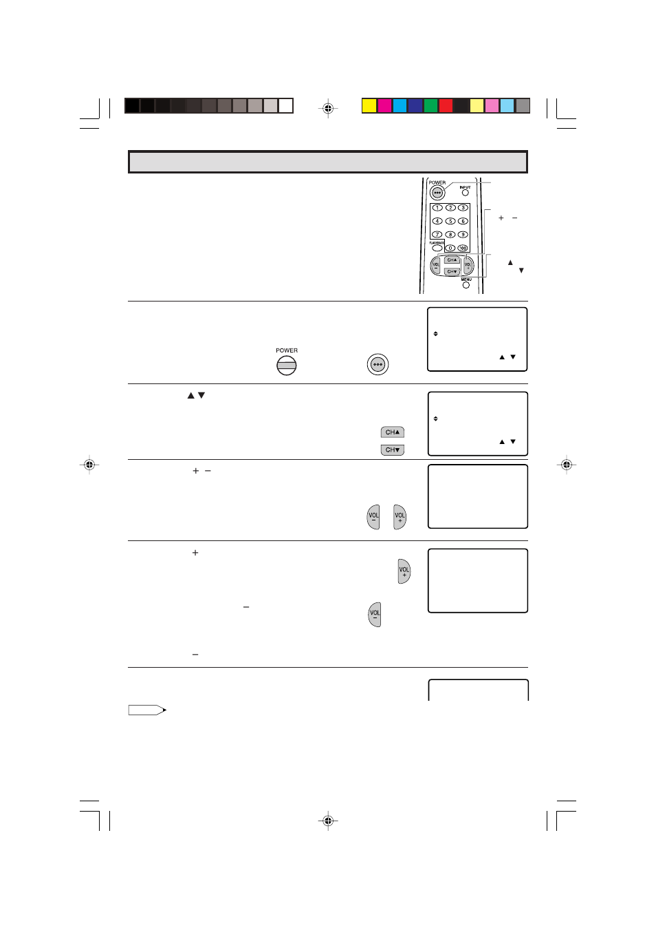 Ez setup during first use | Sharp 27C241 User Manual | Page 8 / 45