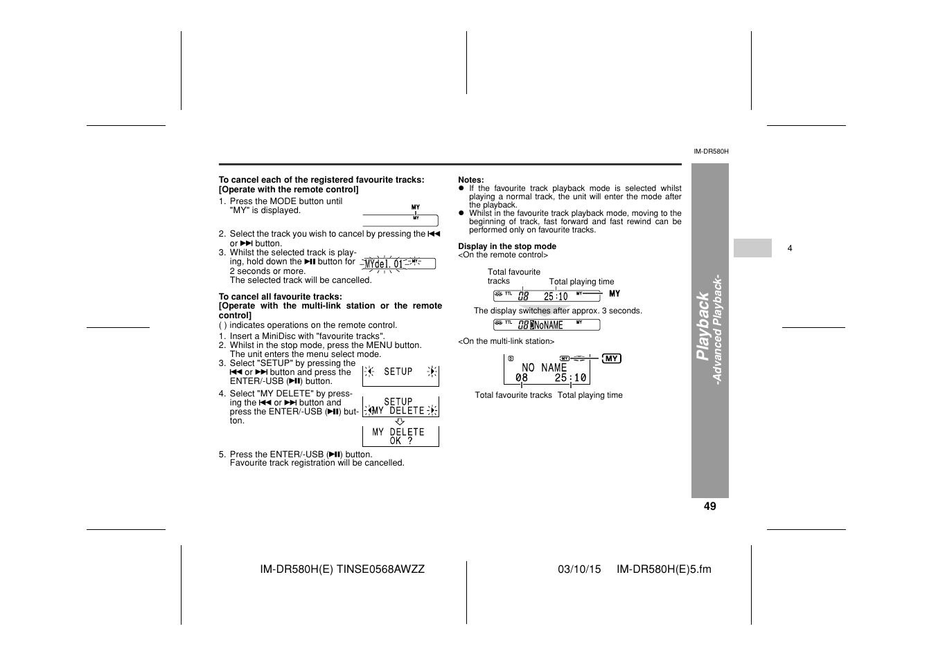 Sharp TINSE0568AWZZ User Manual | Page 49 / 88