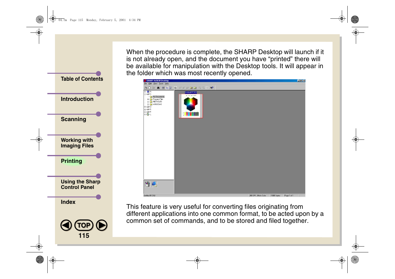 Sharp AJ-5030 User Manual | Page 116 / 148