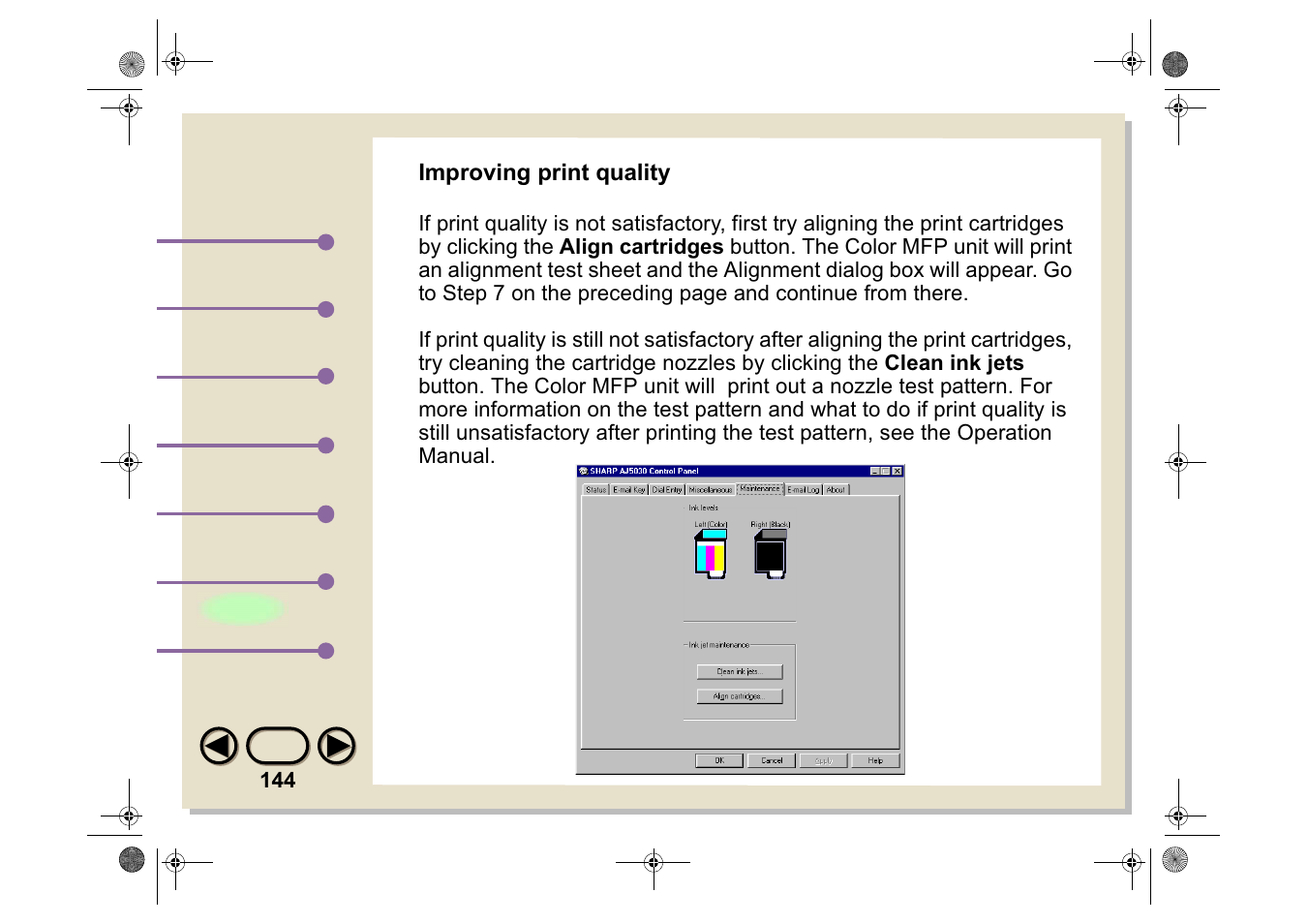 Sharp AJ-5030 User Manual | Page 145 / 148