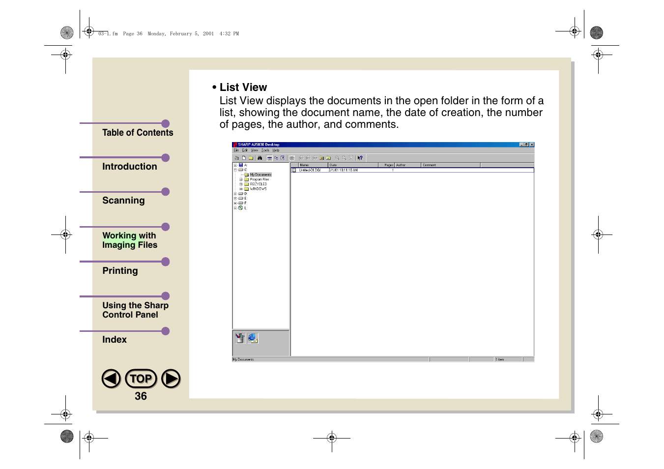 Sharp AJ-5030 User Manual | Page 37 / 148