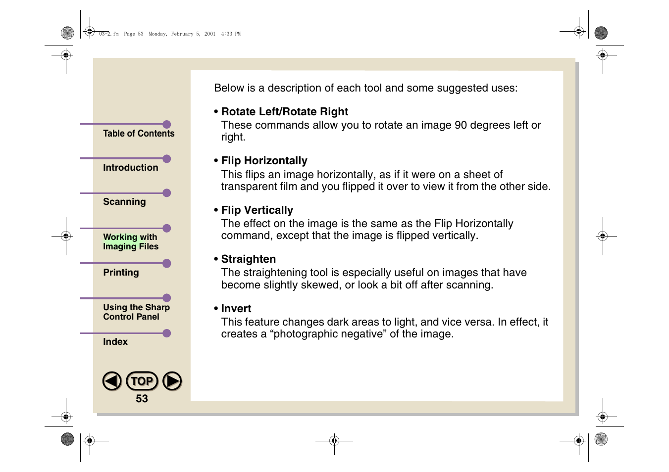 Sharp AJ-5030 User Manual | Page 54 / 148
