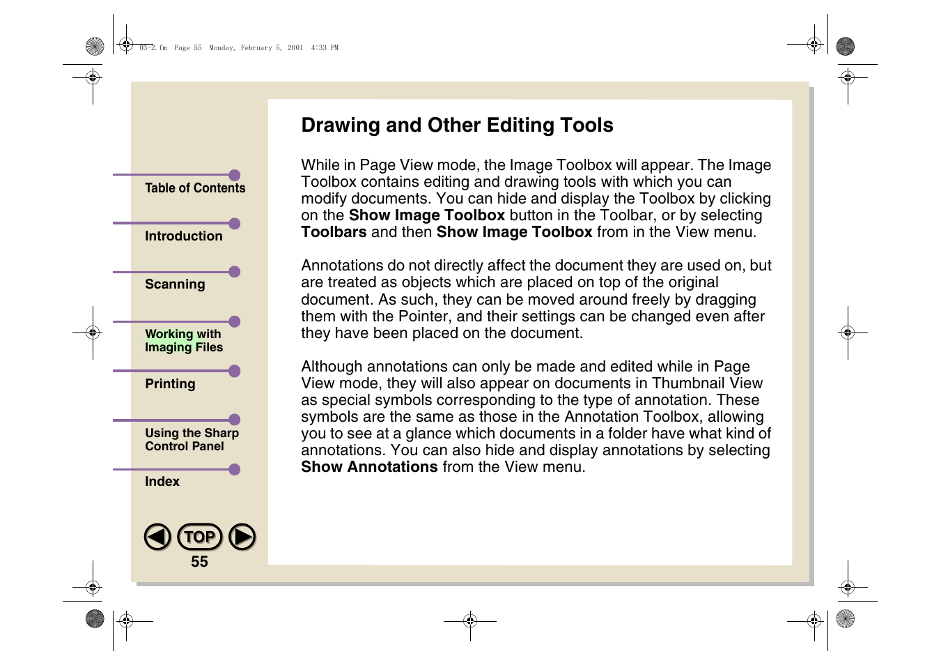 Drawing and other editing tools | Sharp AJ-5030 User Manual | Page 56 / 148