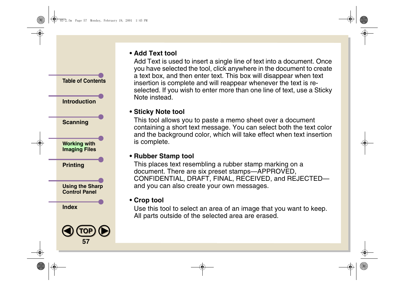 Sharp AJ-5030 User Manual | Page 58 / 148