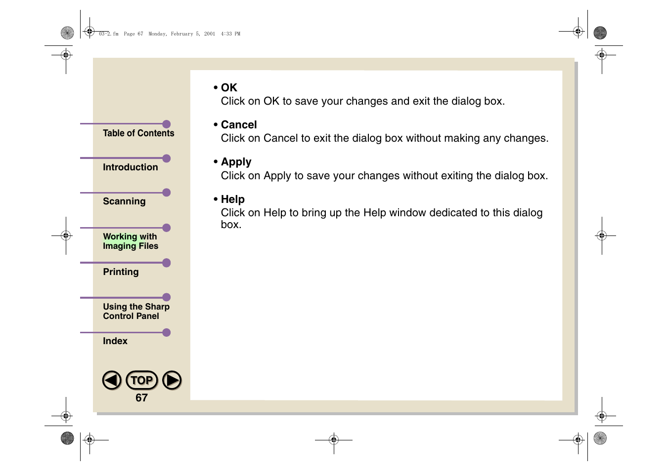 Sharp AJ-5030 User Manual | Page 68 / 148