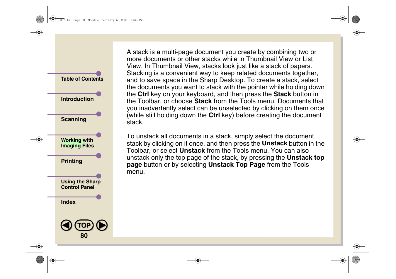 Sharp AJ-5030 User Manual | Page 81 / 148