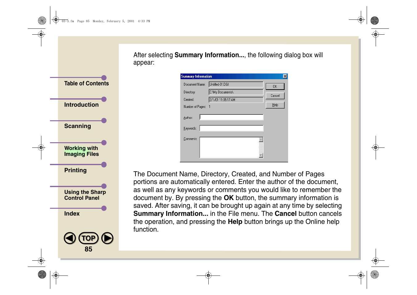 Sharp AJ-5030 User Manual | Page 86 / 148