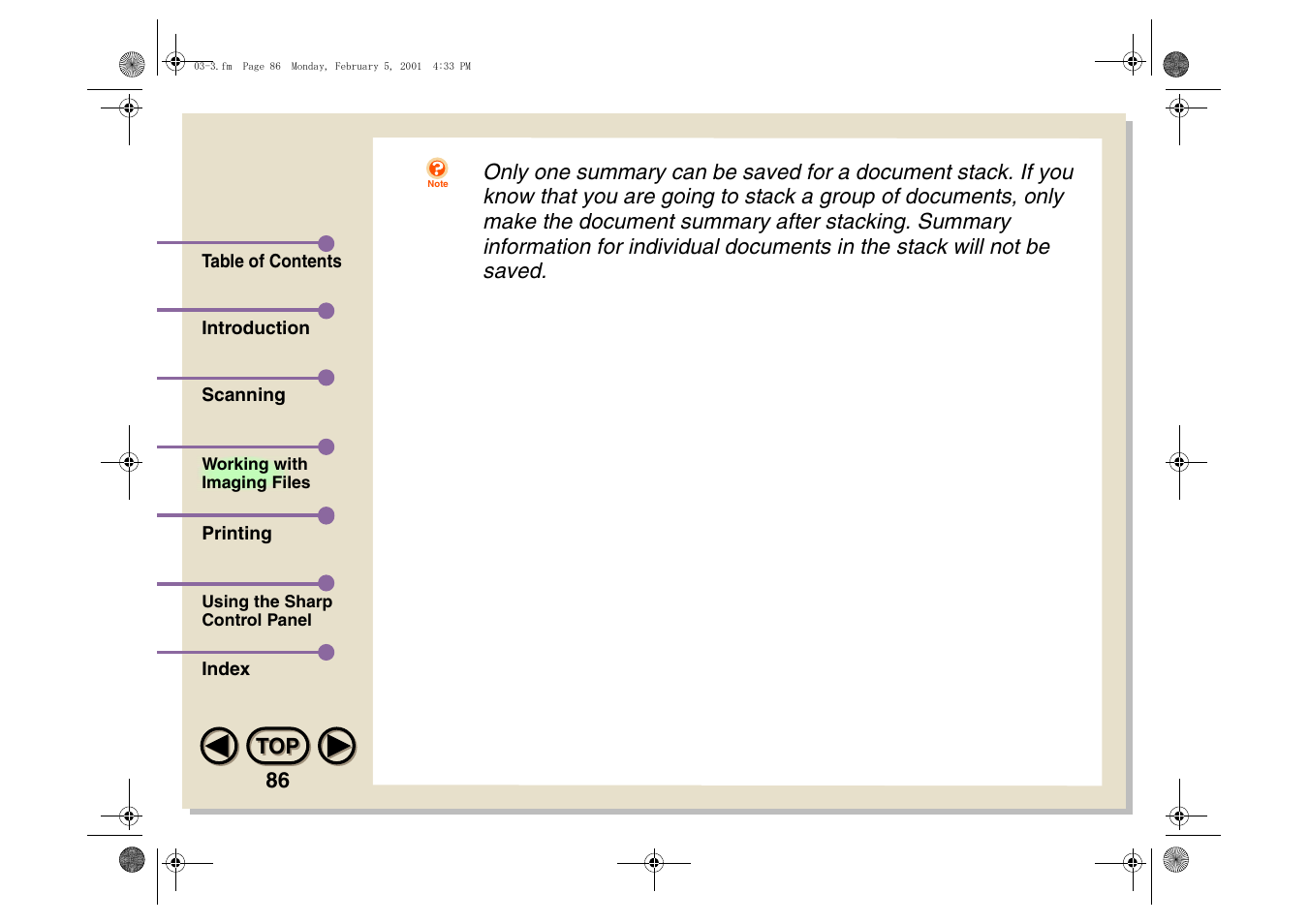Sharp AJ-5030 User Manual | Page 87 / 148
