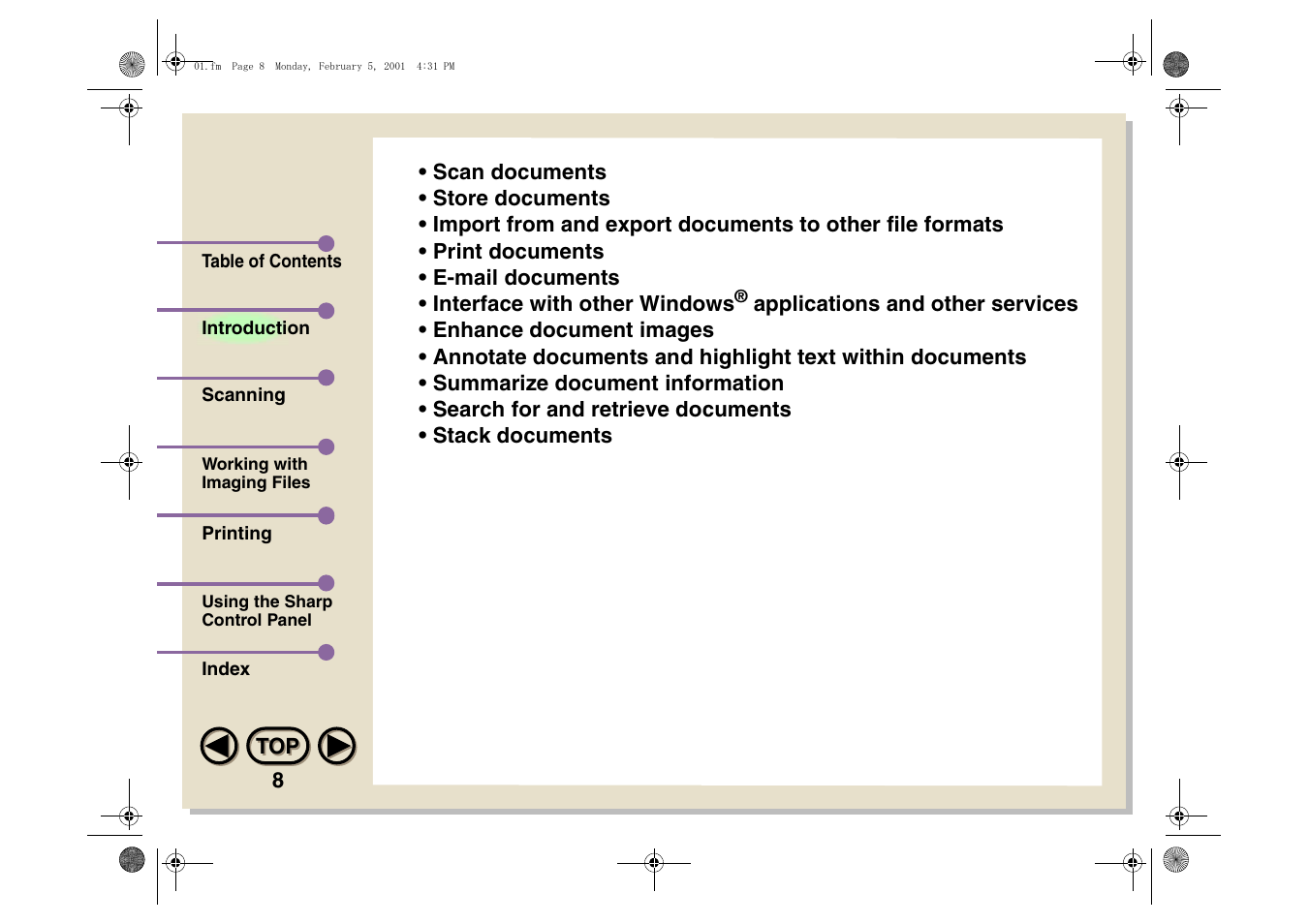 Sharp AJ-5030 User Manual | Page 9 / 148