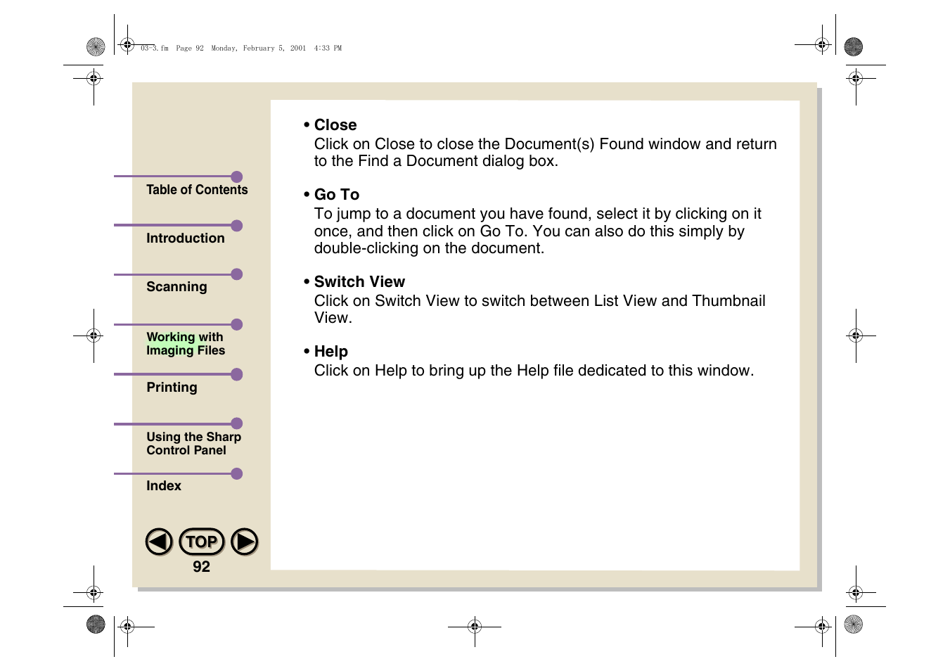 Sharp AJ-5030 User Manual | Page 93 / 148