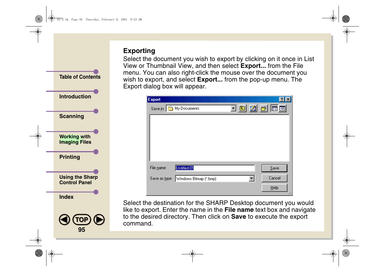Sharp AJ-5030 User Manual | Page 96 / 148