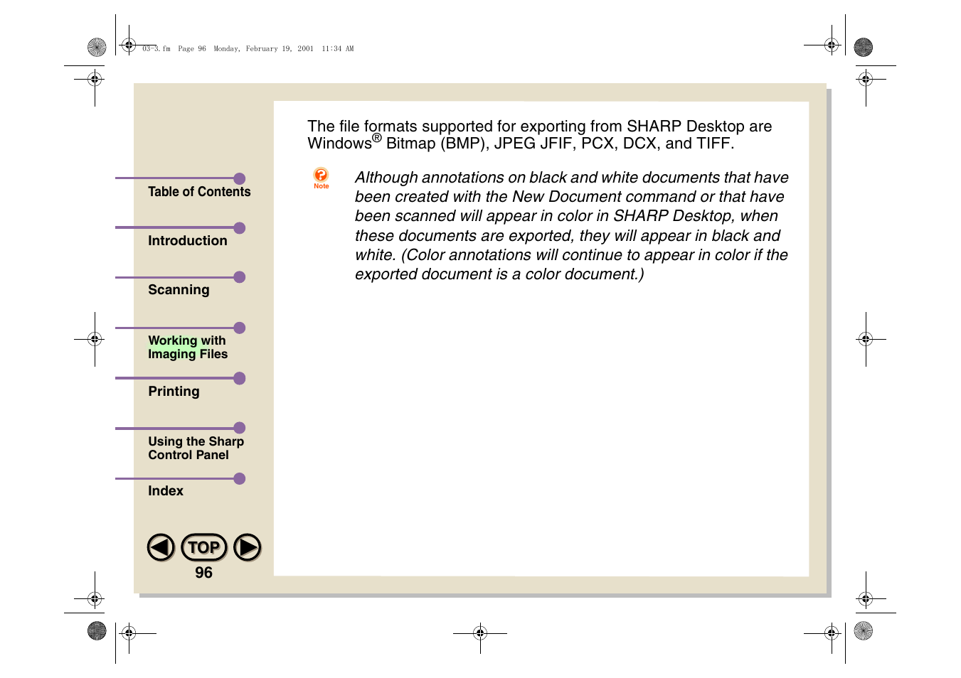 Sharp AJ-5030 User Manual | Page 97 / 148