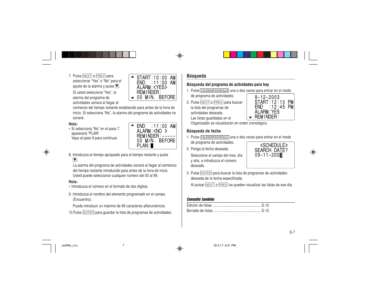 Sharp YO-290 User Manual | Page 41 / 56