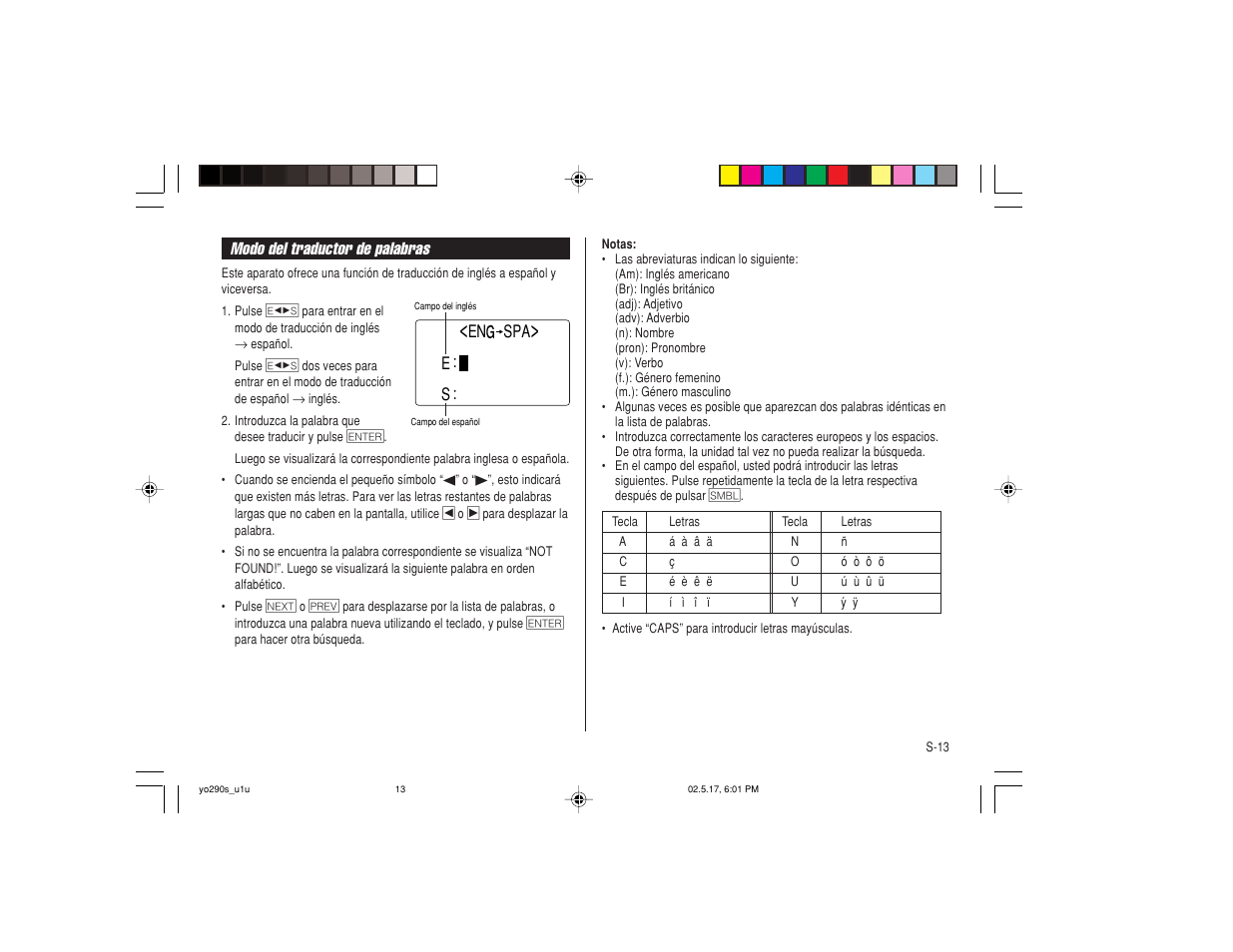 Sharp YO-290 User Manual | Page 47 / 56