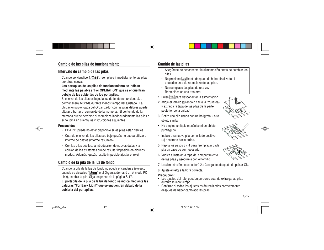 Reset | Sharp YO-290 User Manual | Page 51 / 56