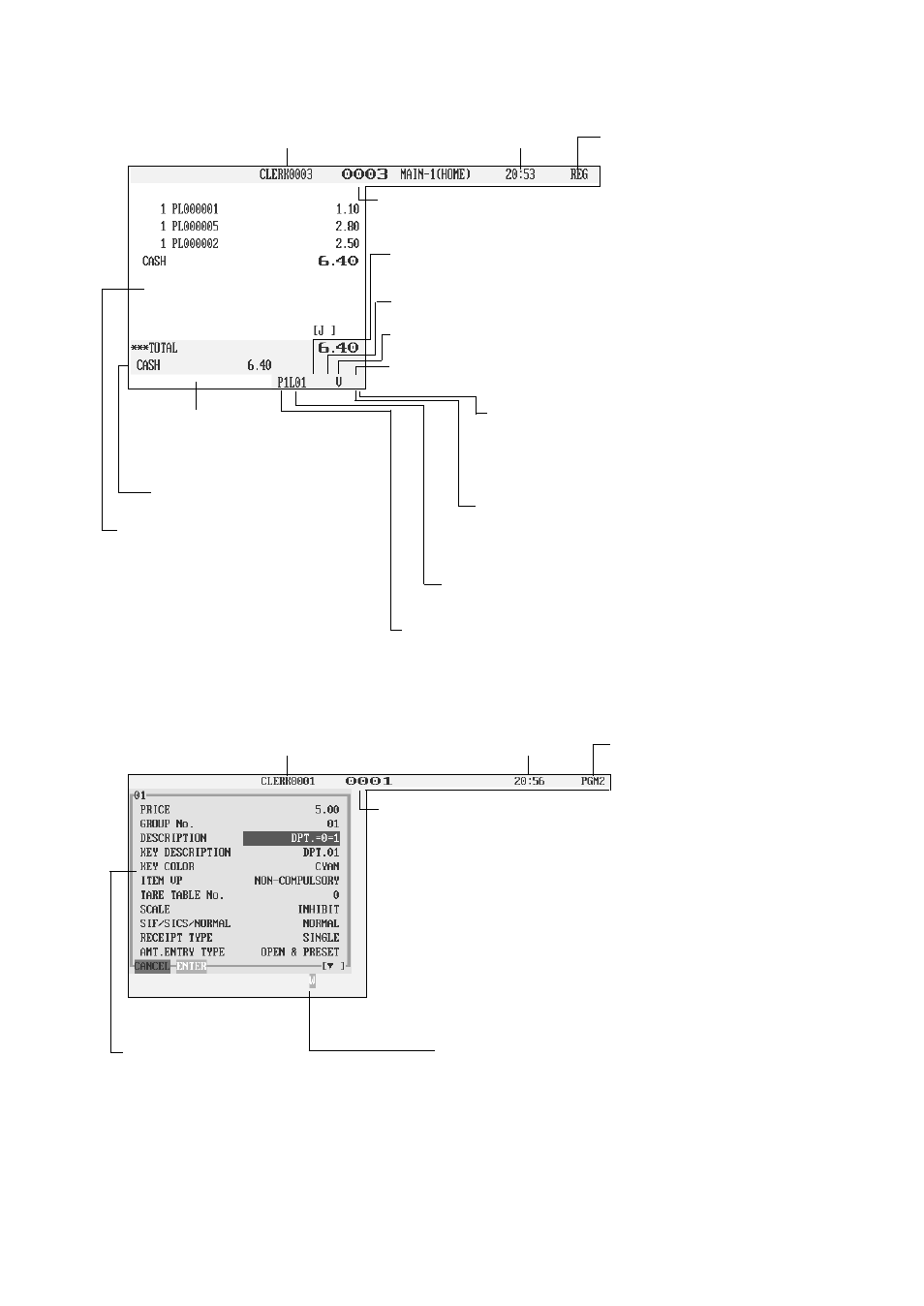 Screen save mode | Sharp UP-3300 User Manual | Page 12 / 249