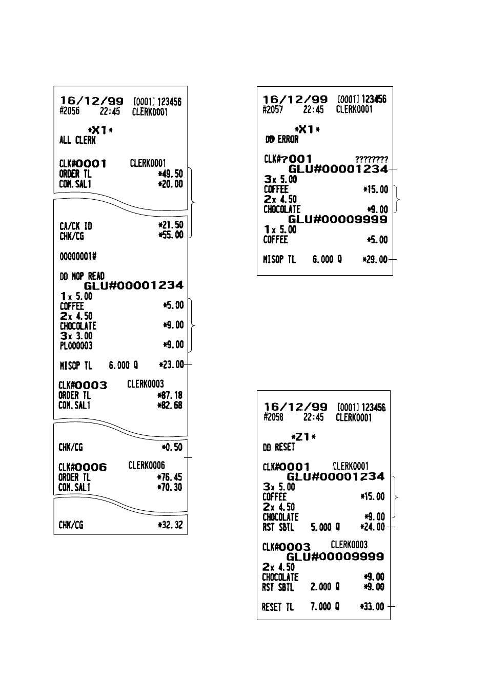 Sharp UP-3300 User Manual | Page 124 / 249