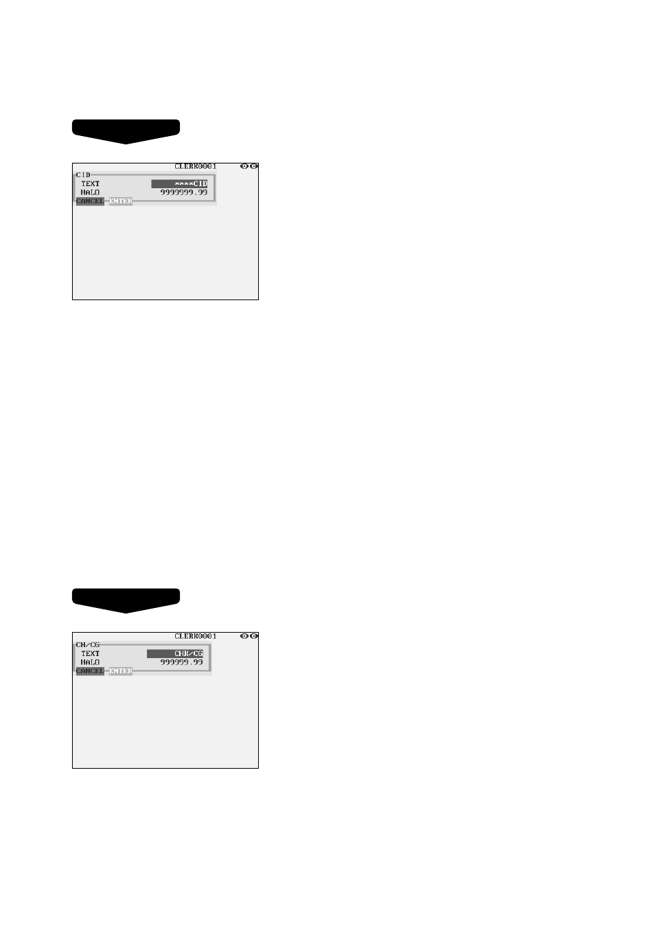 Cash in drawer, Check change | Sharp UP-3300 User Manual | Page 172 / 249