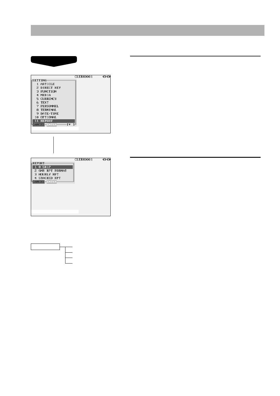 Report programming | Sharp UP-3300 User Manual | Page 196 / 249