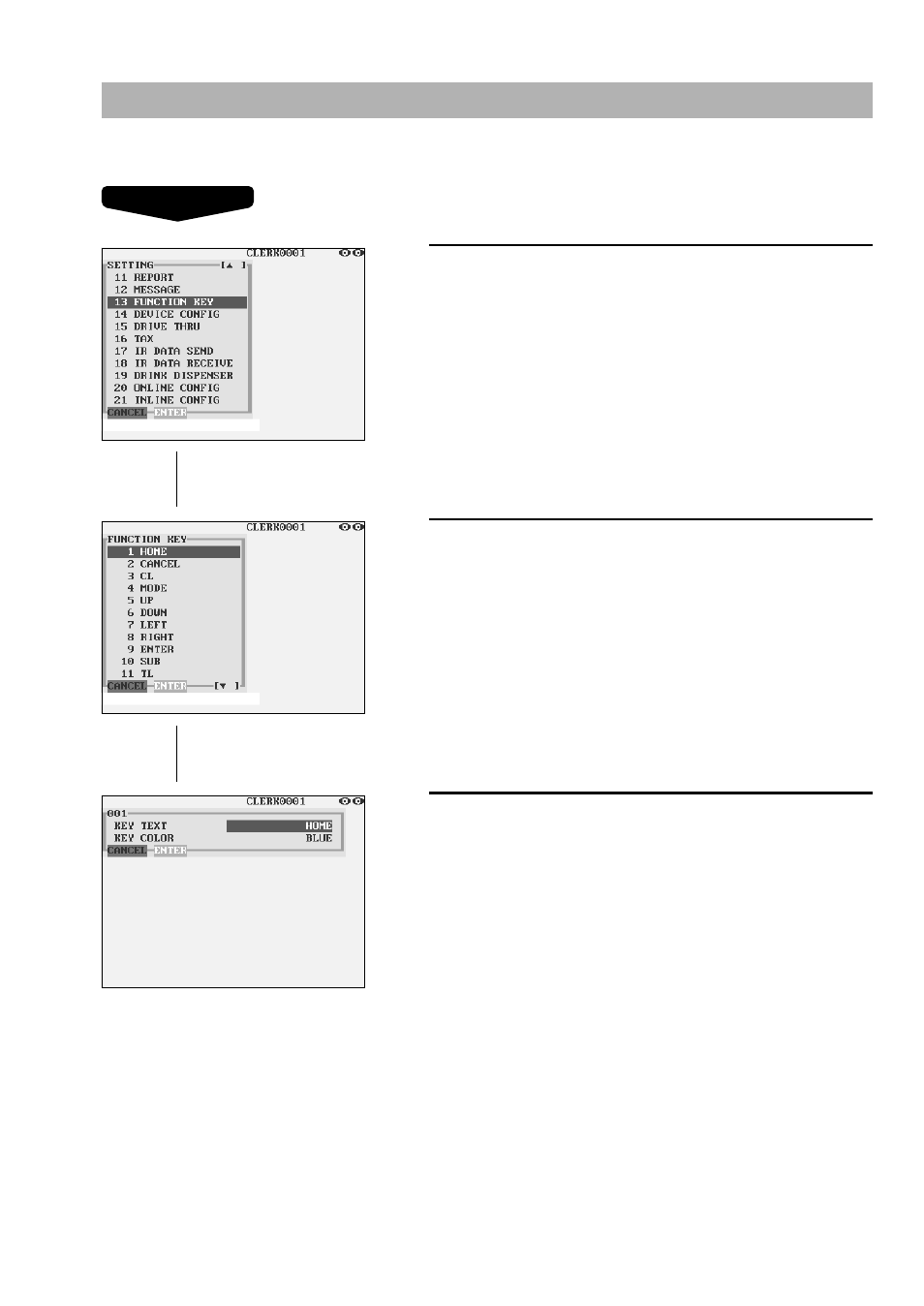 Function key programming | Sharp UP-3300 User Manual | Page 206 / 249