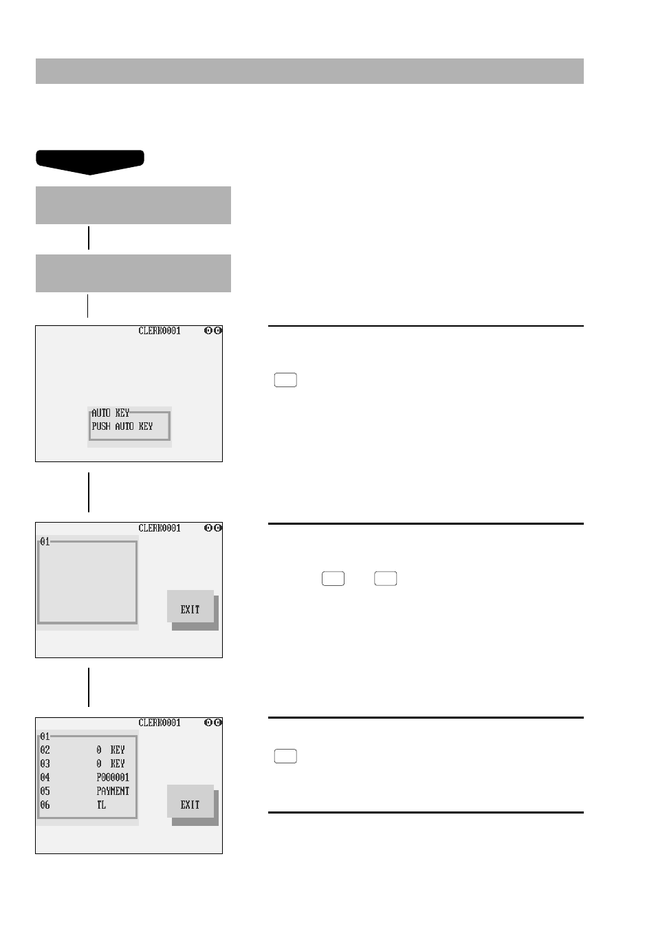 Automatic sequencing key programming | Sharp UP-3300 User Manual | Page 221 / 249